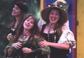 the Naughty Nymphs are: Katya, Delia and Amanda